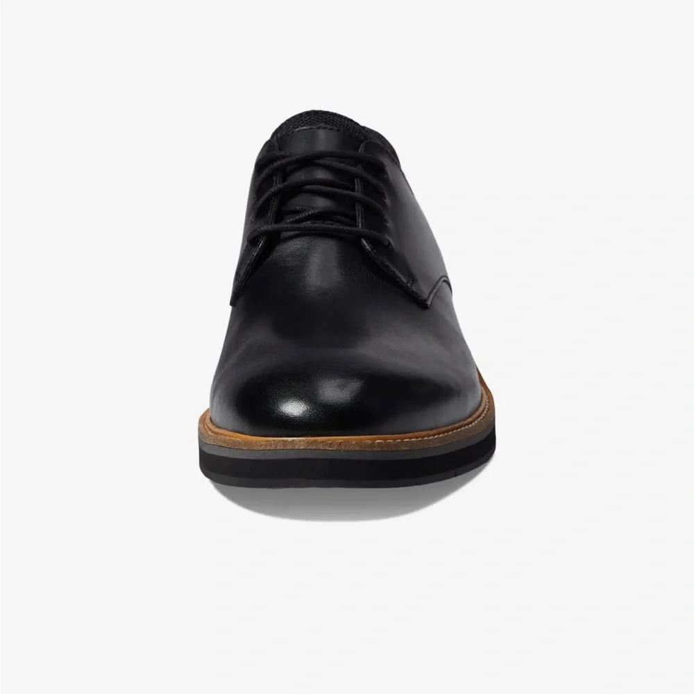 Men’s Cole Han Osborn Grand 360 Plain Toe Oxford in Black size 9.5 - Picture 6 of 9